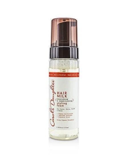 MOUSSE RIZADO PELO HAIR MILK NOURISHING & CONDITIONING STYLING FOAM CAROLS DAUGHTER 173 ML - Beauty Fair Cosmetics