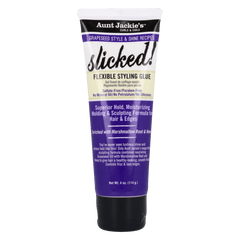 PEGAMENTO PARA PEINAR SLICKED GRAPSEED FLEXIBLE STYLING GLUE AUNT JACKIES 133ml - Beauty Fair Cosmetics