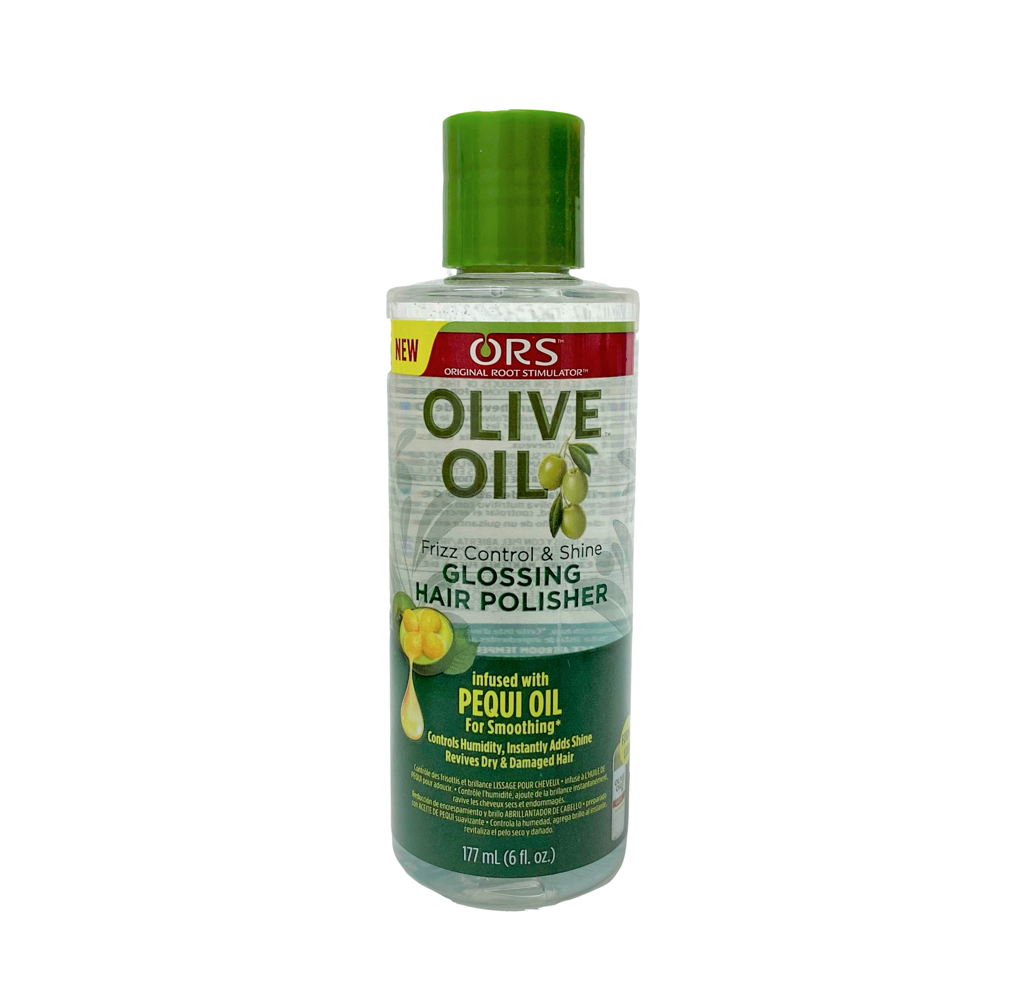 SERUM OLIVE OIL GLOSSING HAIR POLISHER 6.oz - Beauty Fair Cosmetics