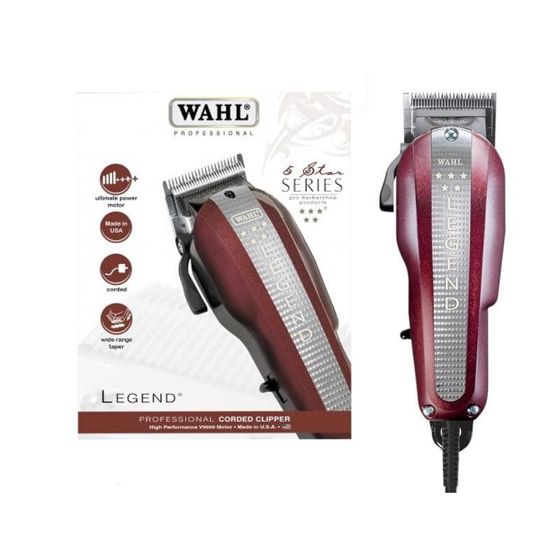 WAHL LEGEND 5 STAR 8 PEINES CUCHILLA FADE CUT - Beauty Fair Cosmetics